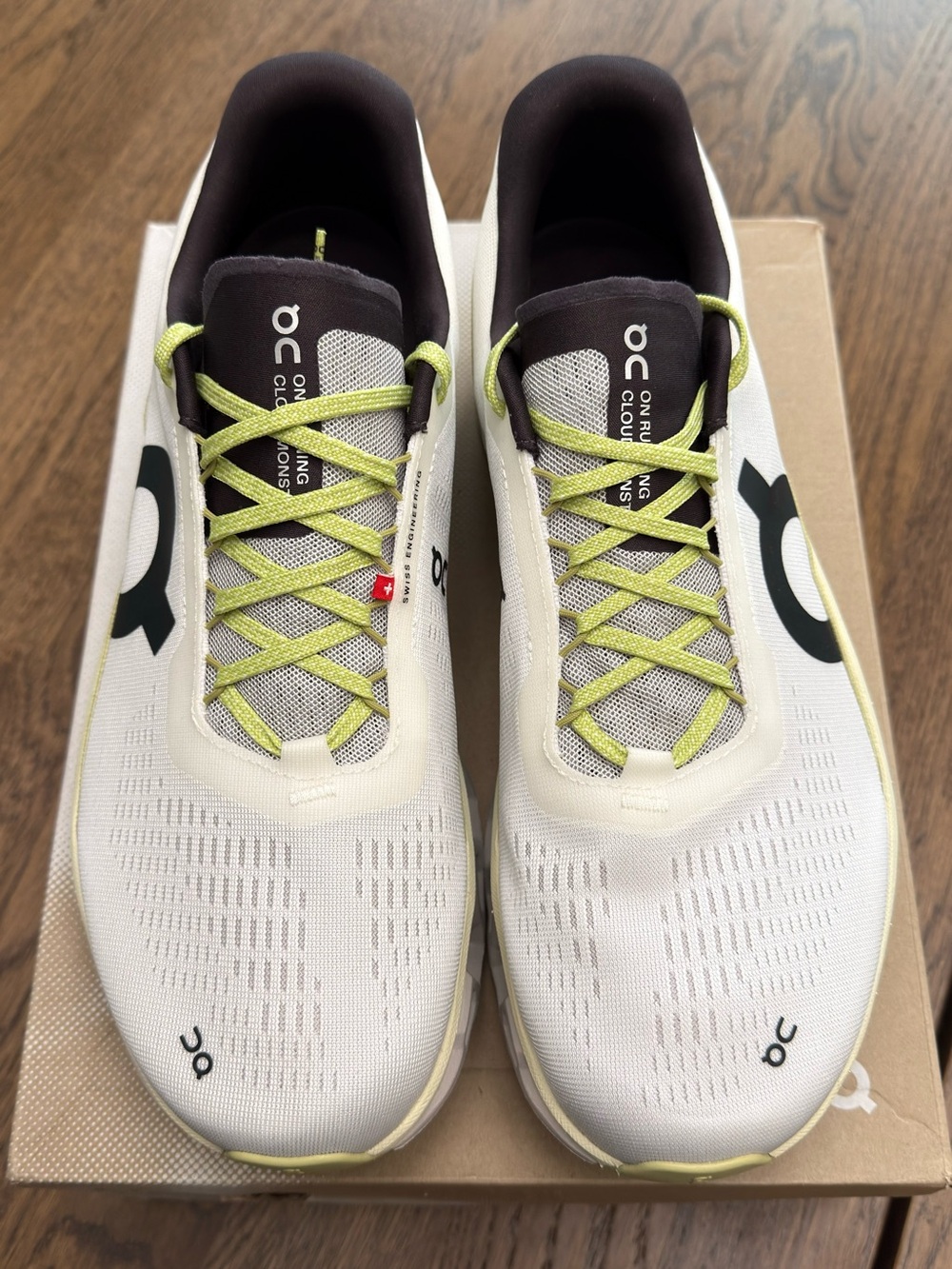 On Cloudmonster 2 Running Shoes Undyed/Zest 3ME10122260 | Mens 12.5 NIB